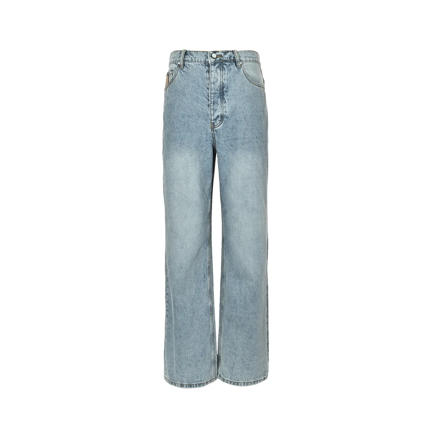 Louis Vuitton/Louis Vuitton back pocket embroidered skateboard jeans